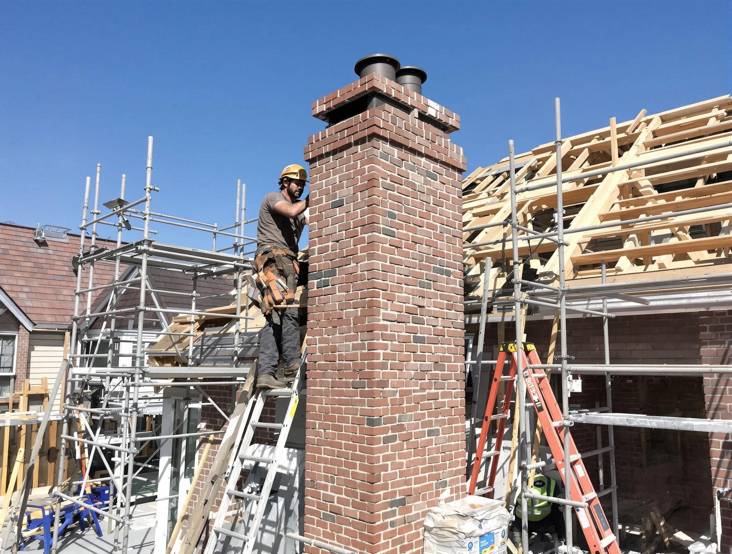 New chimney installation completed by Farmington Chimney Sweep in Farmington, UT