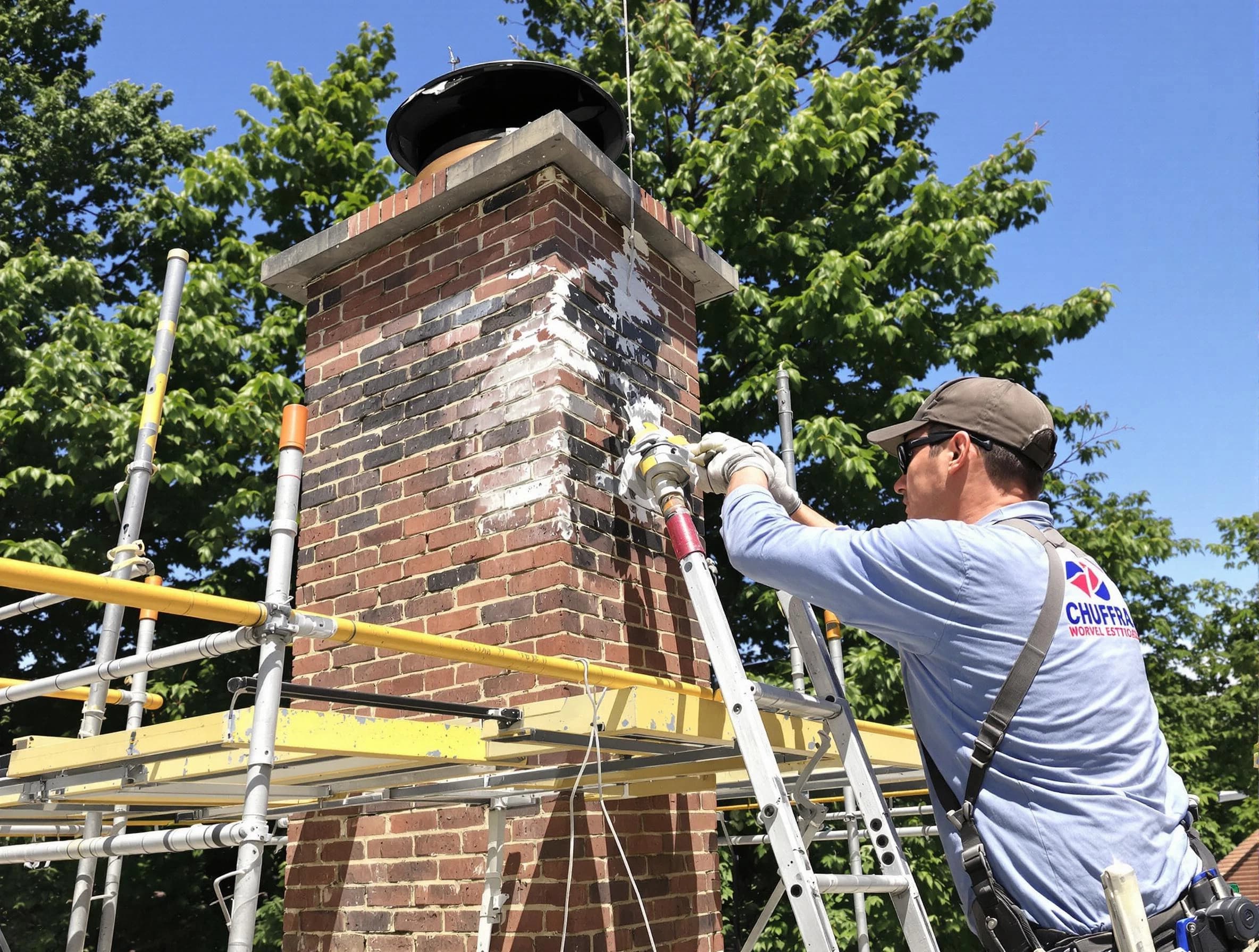 Structural chimney repair by Farmington Chimney Sweep in Farmington, UT