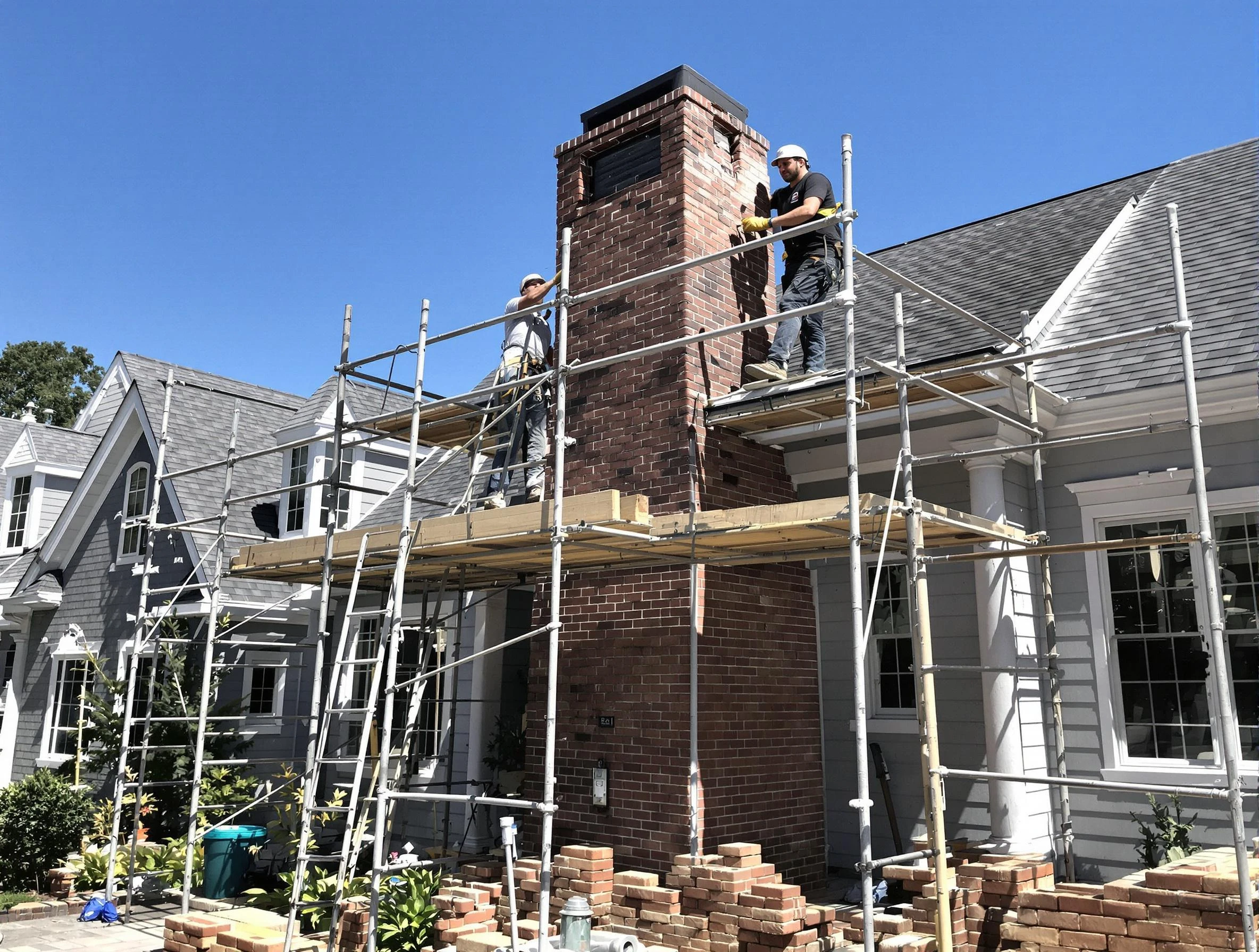 Chimney Rebuilding in Farmington