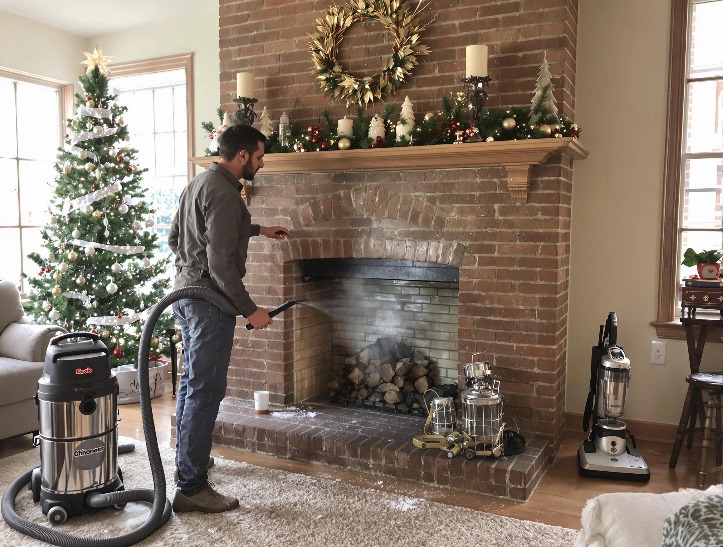 Fireplace Cleaning in Farmington