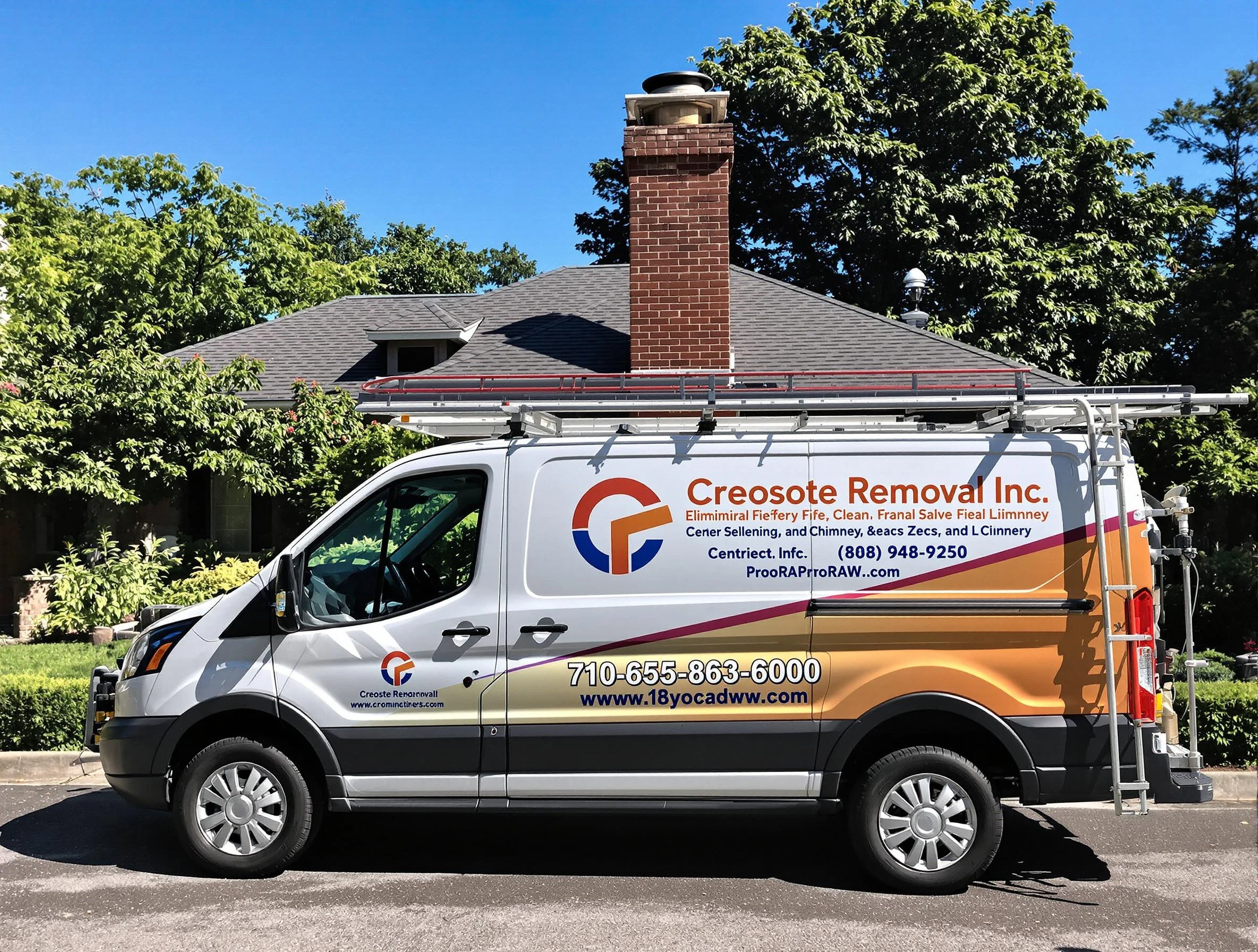 Farmington Chimney Sweep technician removing creosote safely in Farmington, UT